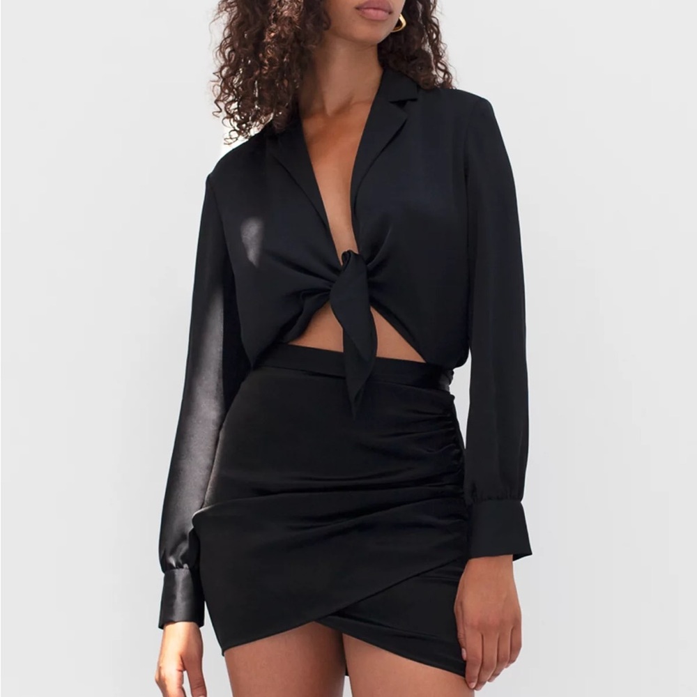NWT Aritzia Babaton Glisten Skirt